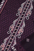 Maria B Dhanak Embroidered 3-Piece Suit