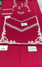 Dhanak Embroidered 2-Piece Suit