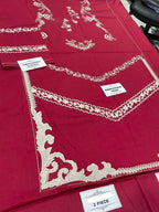 Dhanak Embroidered 2-Piece Suit