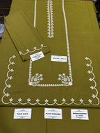Dhanak Embroidered 2-Piece Suit