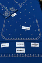 Dhanak Embroidered 2-Piece Suit