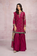 Maria B Lawn Embroidered 3-Piece Suit