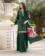 Maria B Lawn Embroidered 3-Piece Suit