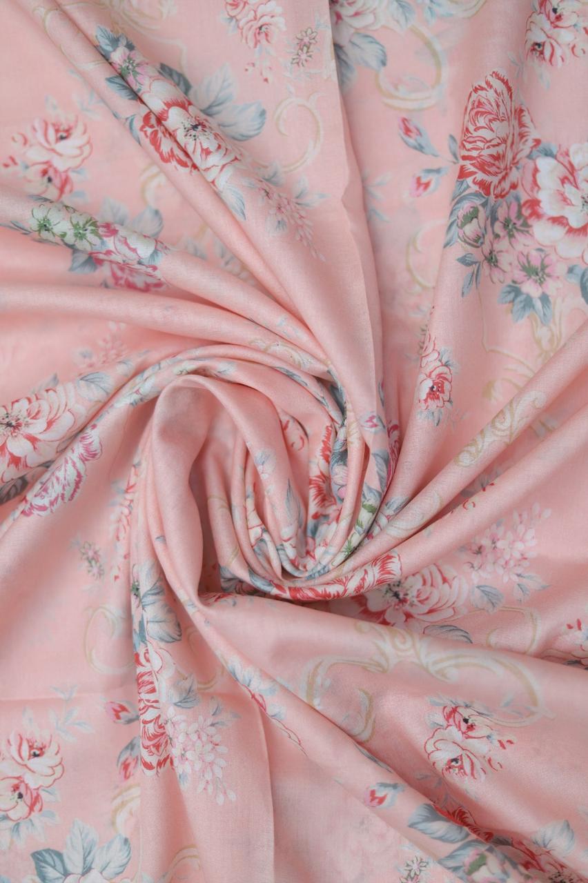 Premium Lawn 3-Piece Suit with Chiffon Dupatta