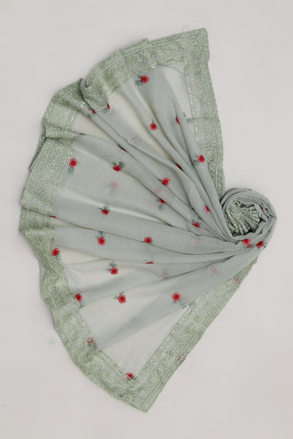 Premium Lawn 3-Piece Suit with Chiffon Dupatta