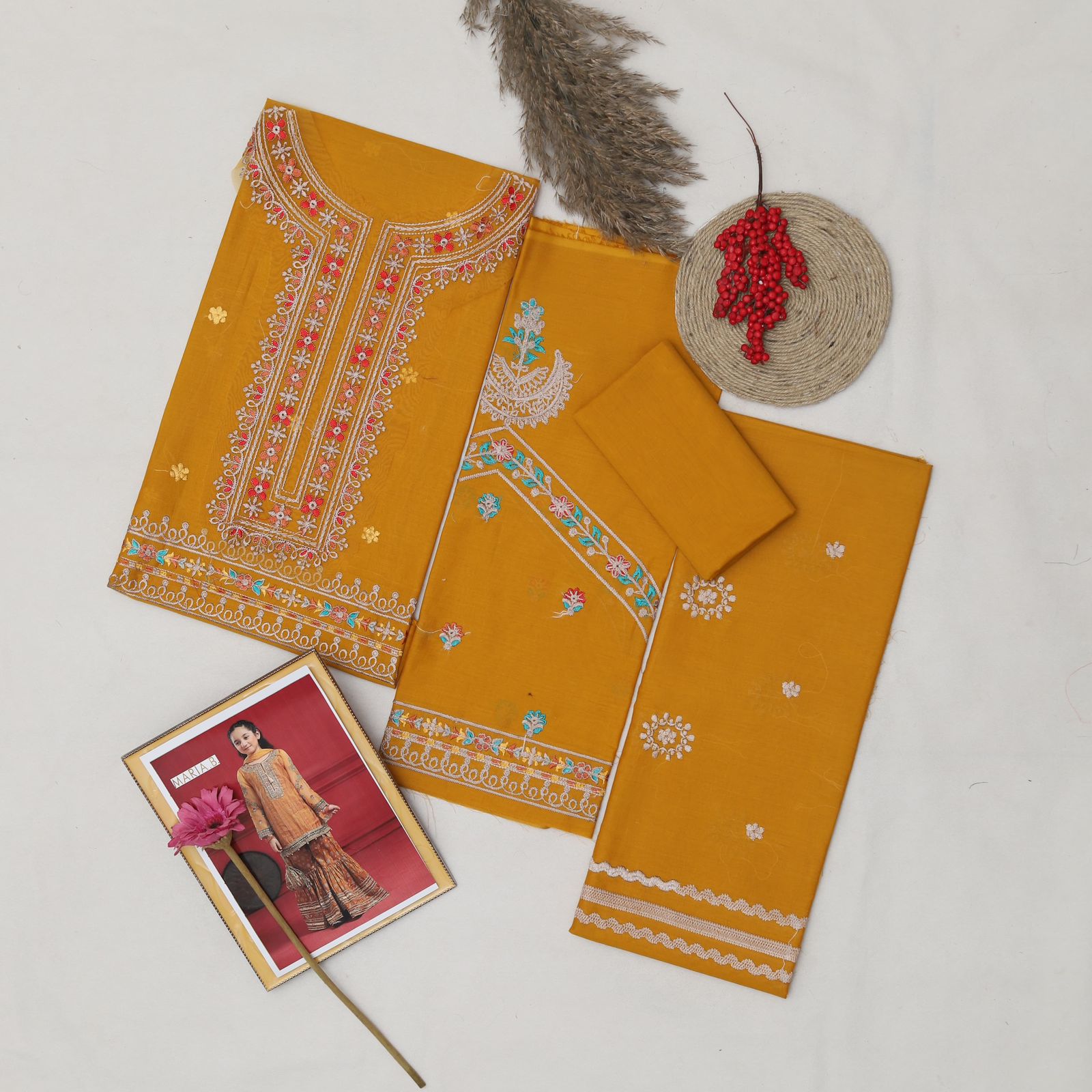 Maria B Special Eid Embroidered 2PC Suit