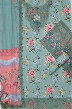 Premium Lawn 3-Piece Suit with Chiffon Dupatta