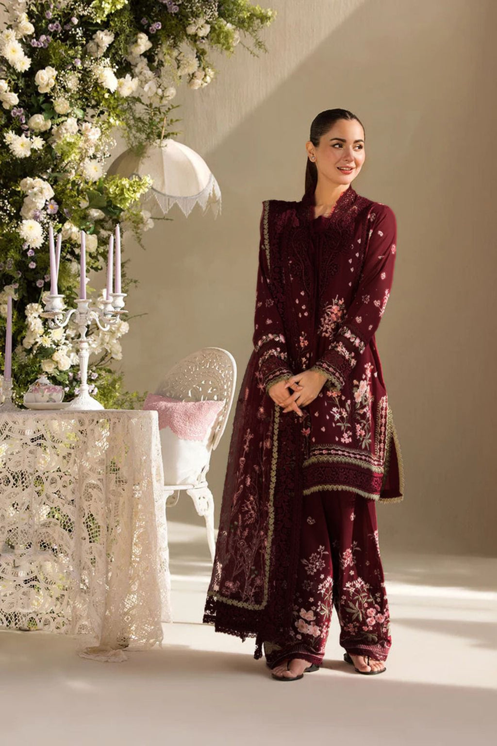Maria B Luxury Lawn 3-Piece Suit