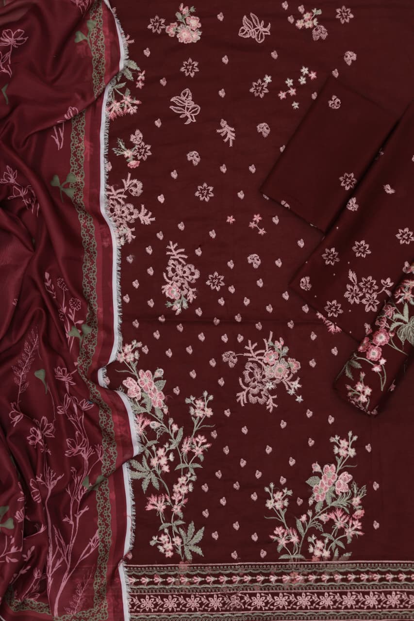 Maria B Luxury Lawn 3-Piece Suit