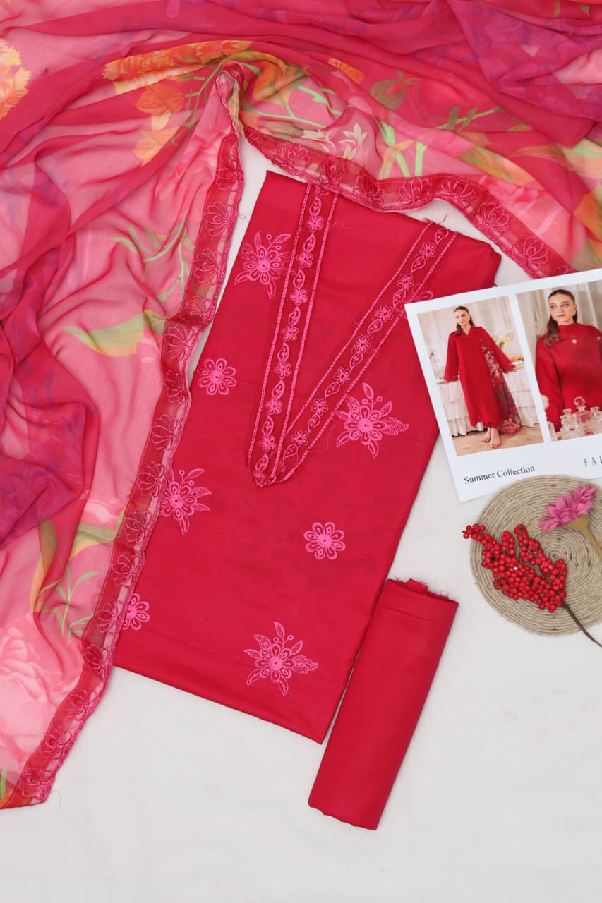 Maria B Luxury Lawn 3-Piece Suit