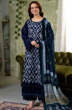 Maria B Lawn Embroidered 3-Piece Suit
