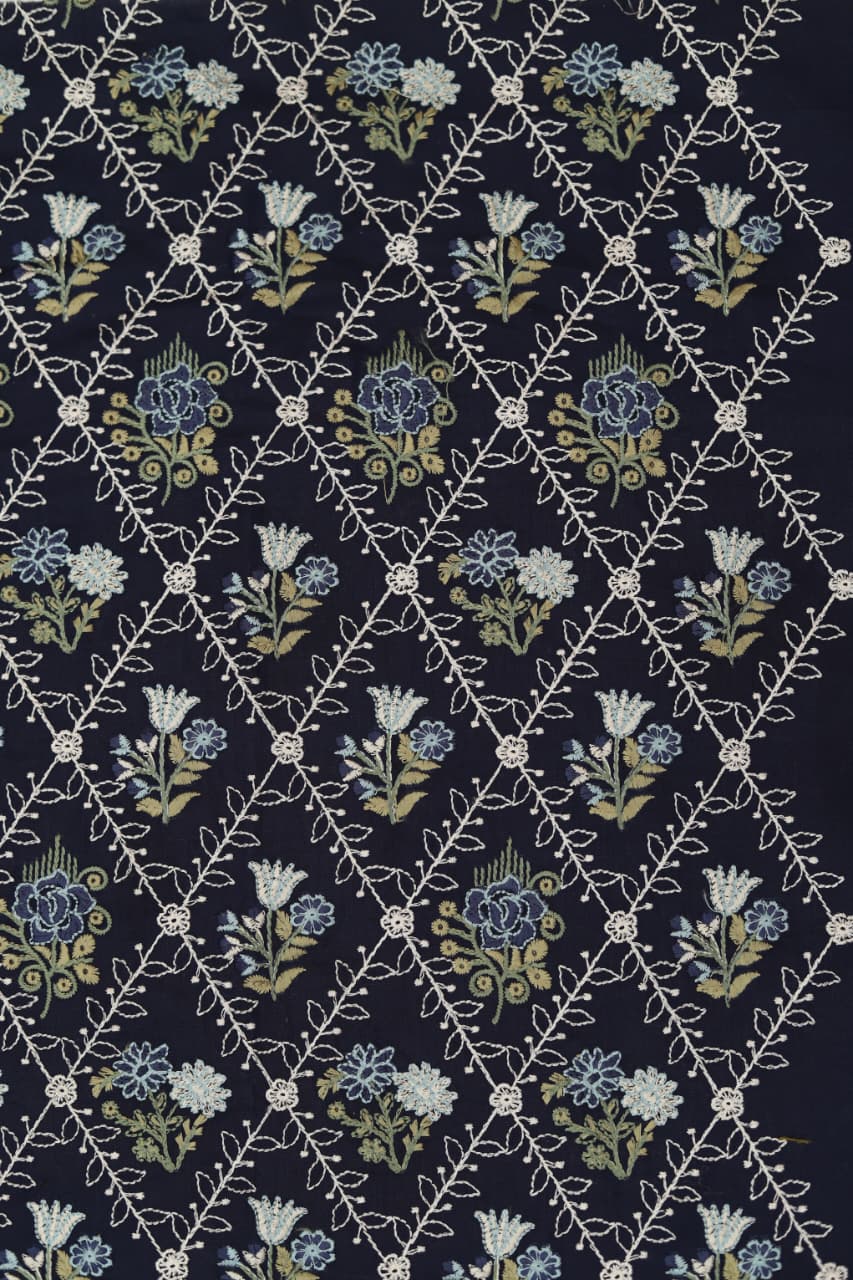 Maria B Lawn Embroidered 3-Piece Suit