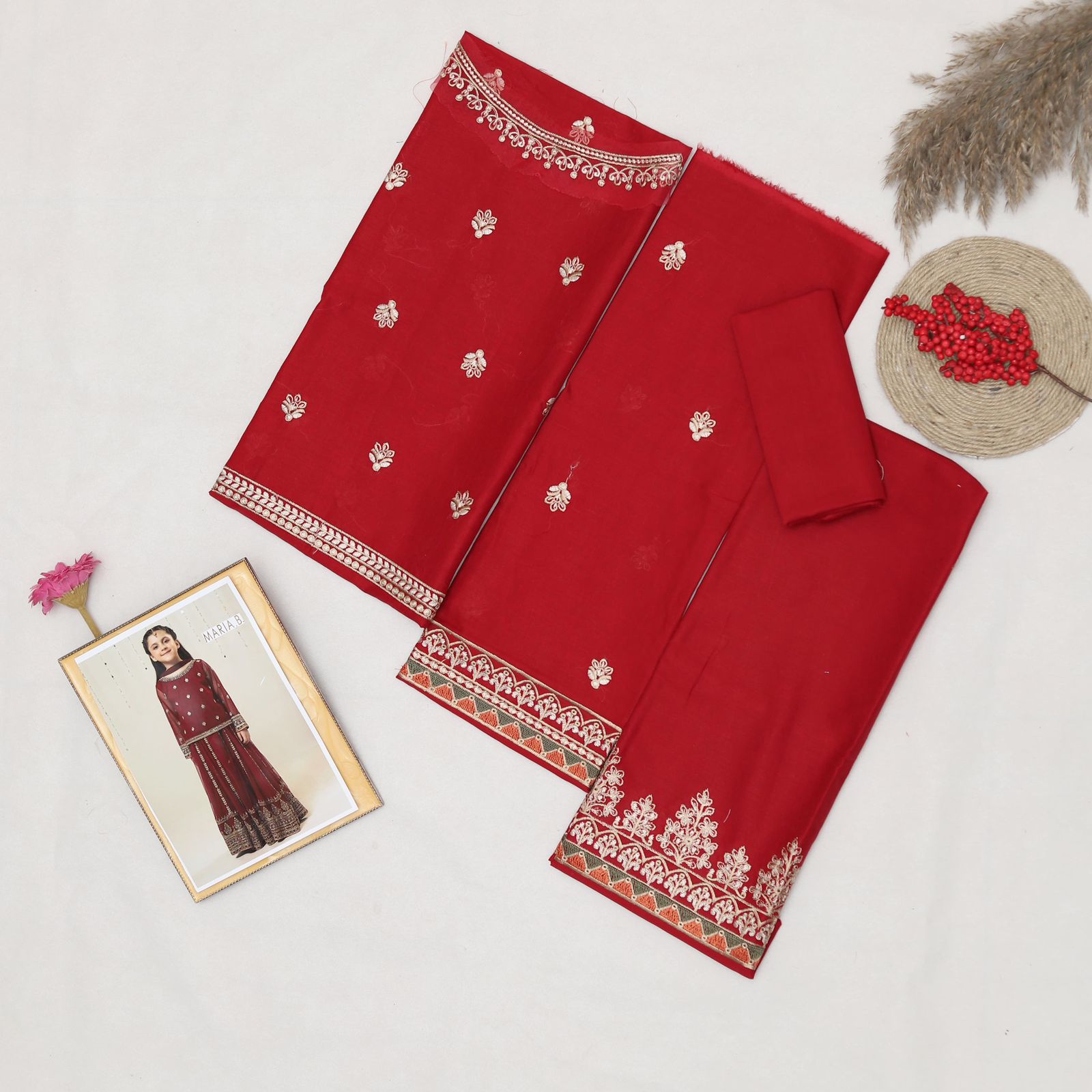 Maria B Special Eid Embroidered 2PC Suit