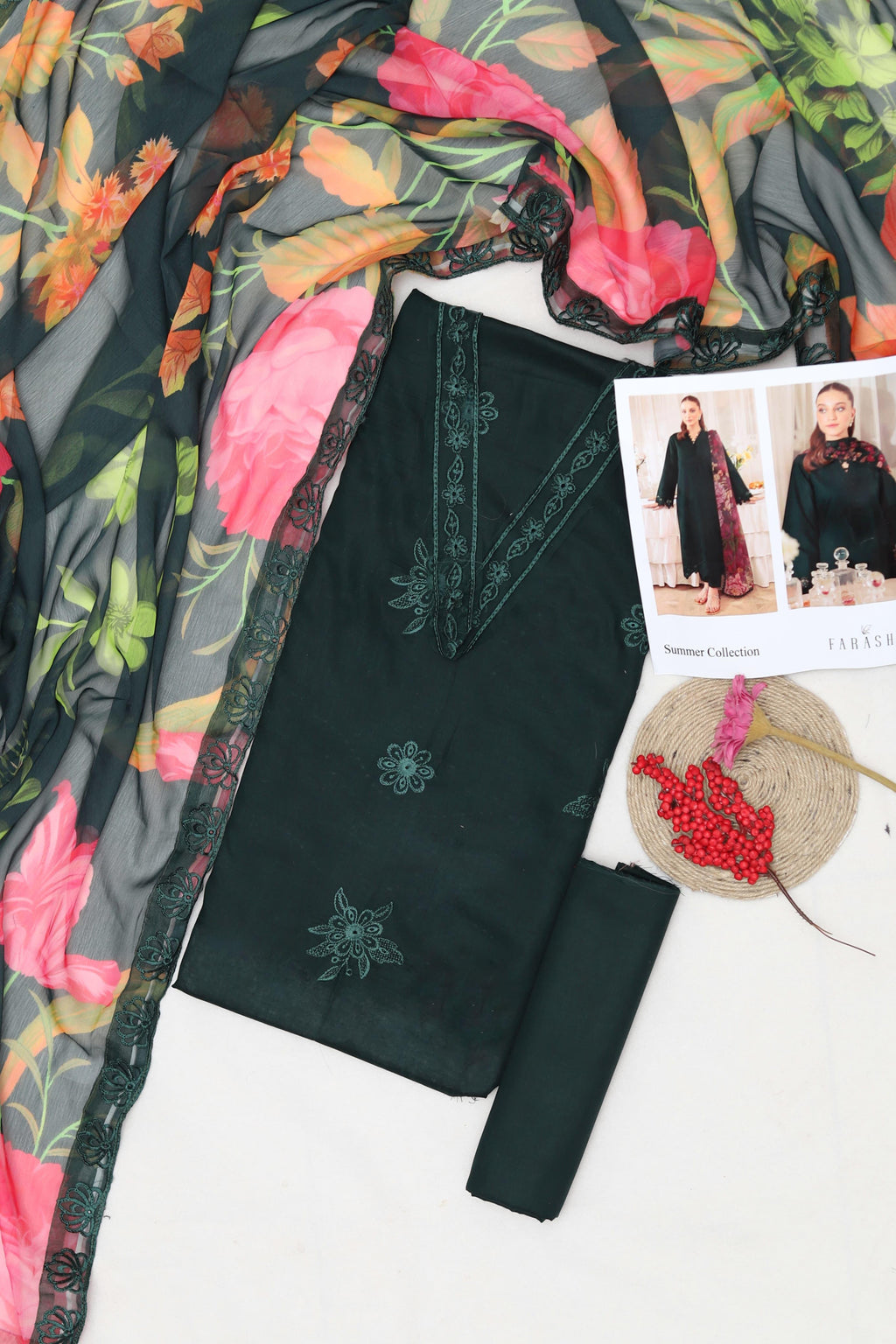 Maria B Luxury Lawn 3-Piece Suit