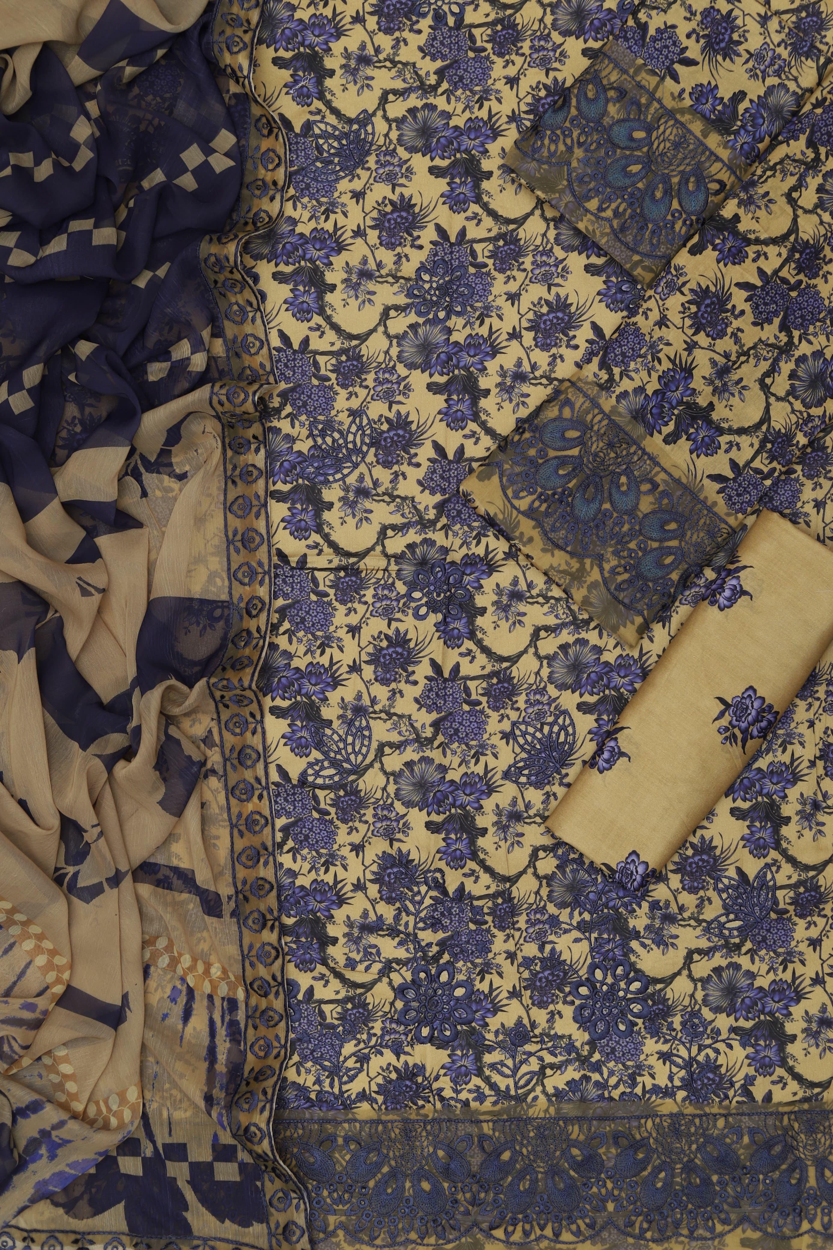 Luxury Lawn 3-Piece Suit