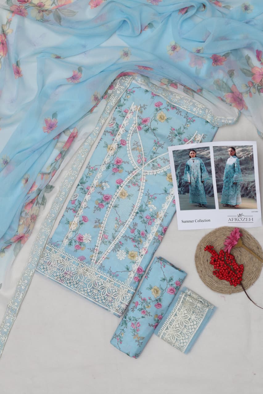 Premium Lawn 3-Piece Suit