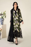 Premium Lawn 3-Piece Suit with Chiffon Dupatta