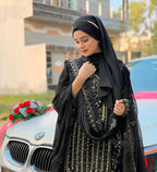 Akbar Aslam Luxury Sequins Organza 3-Piece