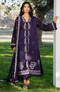 Maria B Dhanak Embroidered 3-Piece Suit