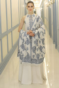 Dhanak Embroidered 3-Piece Suit